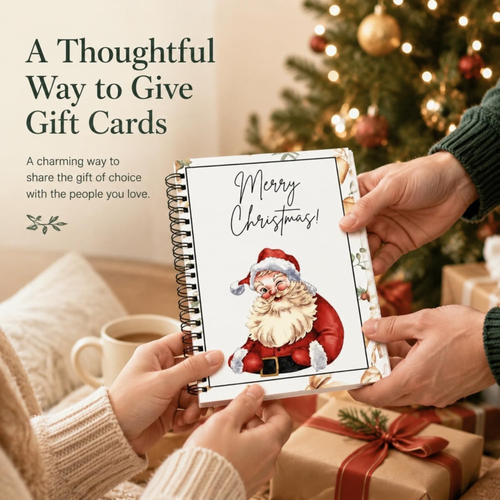 Christmas Gift Card Book